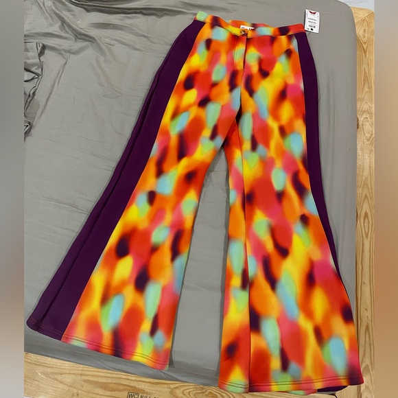 INC International Concepts Misa Hylton Scuba  Printed colored Pants NWT - Picture 9 of 14